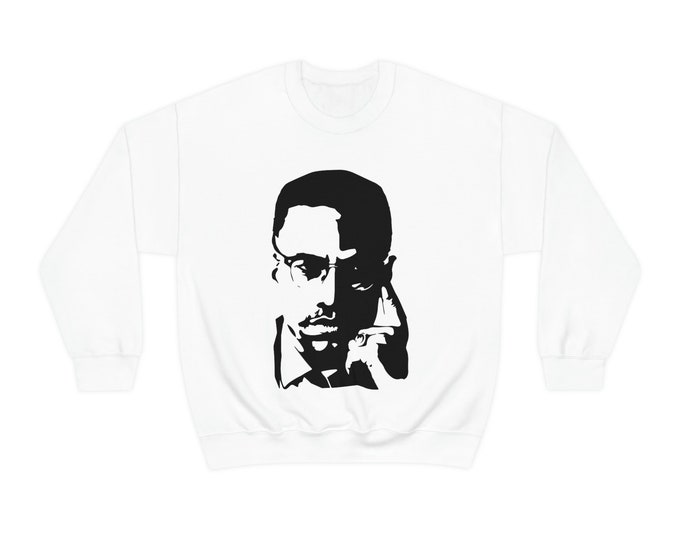 Malcolm X Nation of Islam Civil Rights Buy Black Power Liberation African Revolution Fashion Gift for Him Her Unisex Sweatshirt