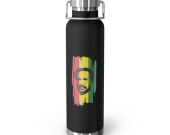 Lion of Judah Rastafari Haile Selassie Bob Marley Buy Black Liberation Reggae Music Festival Camping Dreadlocks Black Power African Bottle
