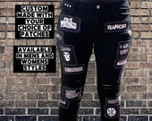 Pantalones punk sale
