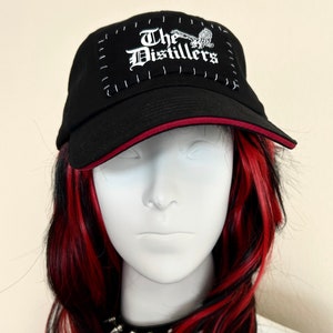 Custom Punk Band Patch Hat - Black Punk Hat With Patch, Crust Punk Hat ...