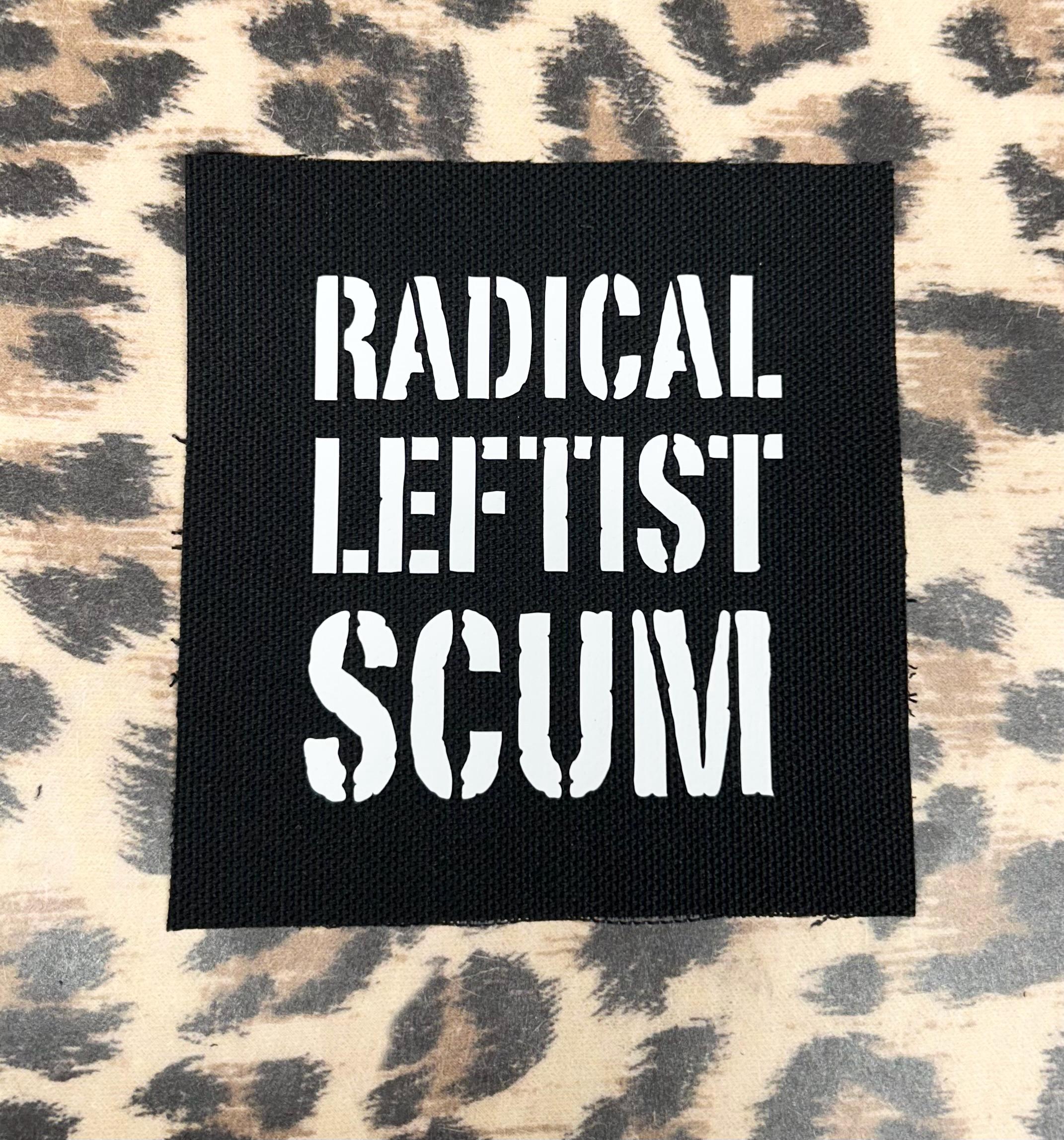 Patch anti-raciste gauchiste - Patchs antifasciste, antiraciste, gauchiste - Patchs punk anarchiste protestataire pour veste