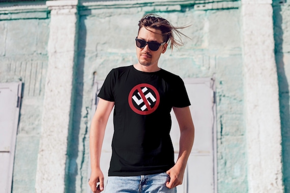 Anti-Nazi Shirt - Anti-Racism Anti-Fascist Punk Shirt - Crust Punk Shirt - Protest Punk Activist T-Shirt - Punk Rock Shirts - Punk Clothing