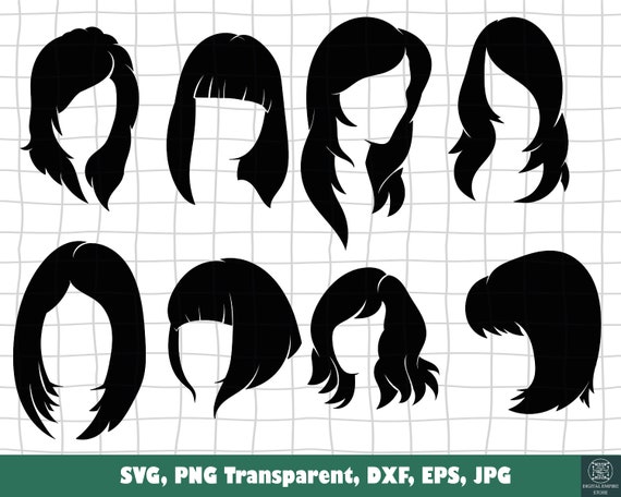 Beautiful Women's Hair Styles Silhouette Svgs Cricut - Etsy Ireland Beautiful Women's Hair Styles Silhouette Svgs Cricut - Etsy Ireland
