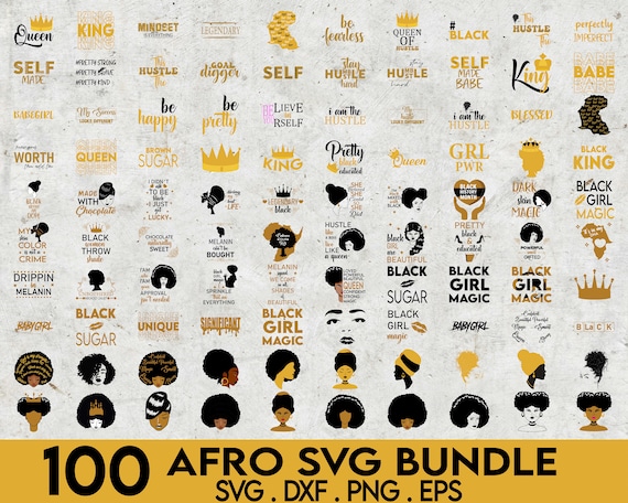 Afro Svg Bundle, Afro Girl Svg, Afro Man Svg, Afro Lady Svg, Afro Queen Svg, Black Women Svg, Black Girl Svg,African American Svg, Afro King