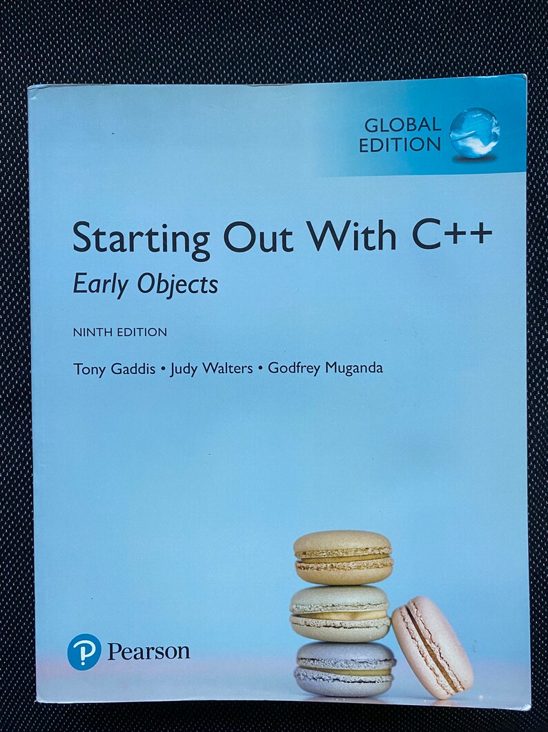 Starting Out With C++: Early Objects - Etsy