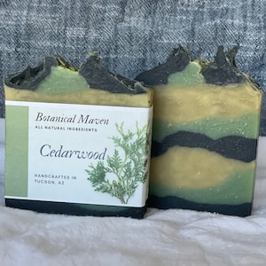 Cedarwood Soap with Balm of Gilead