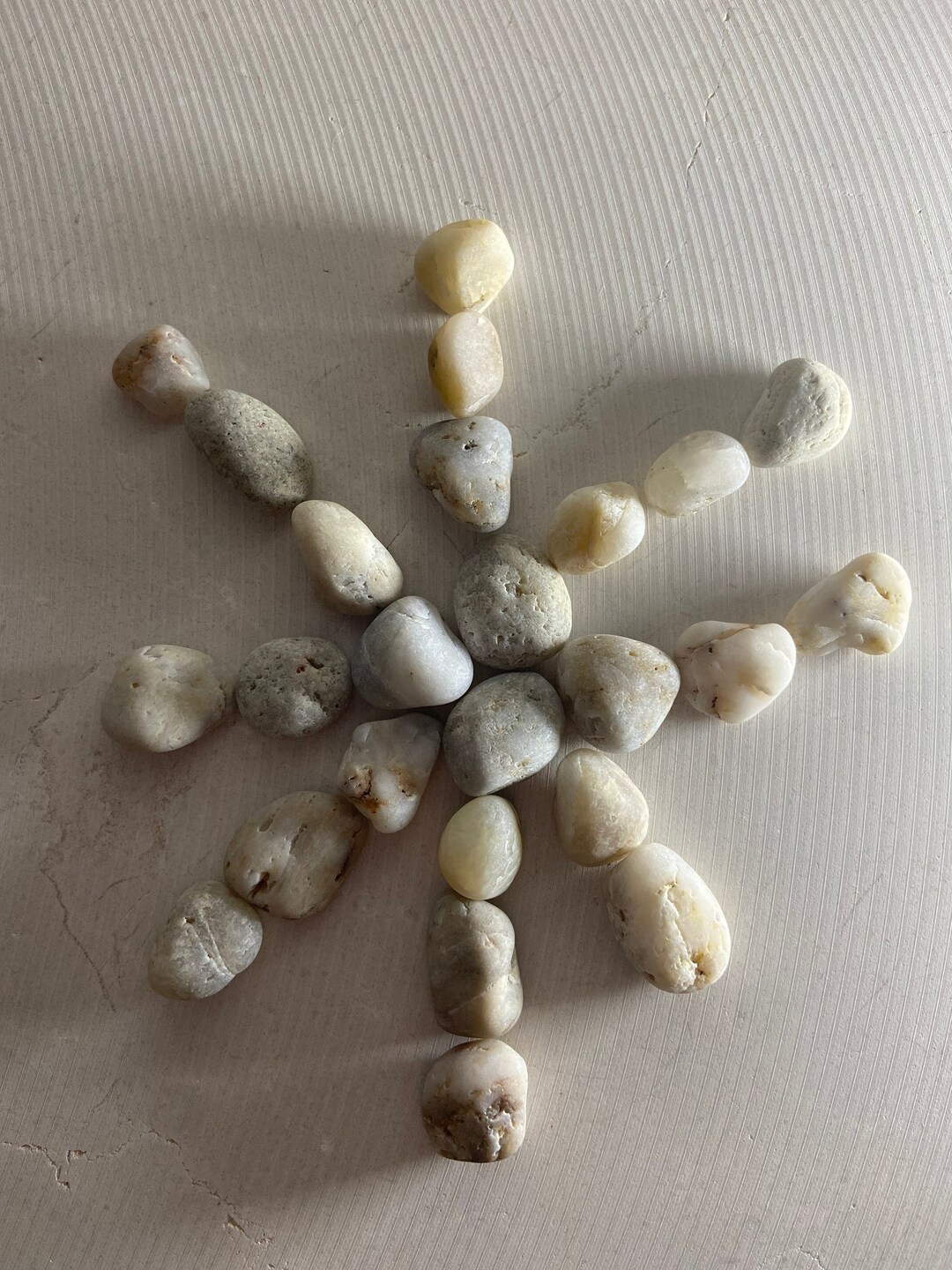 Milky Courts Rocks Milky Quartz Rocks: Pacific Ocean Stones for Zen Garden Decor - Etsy