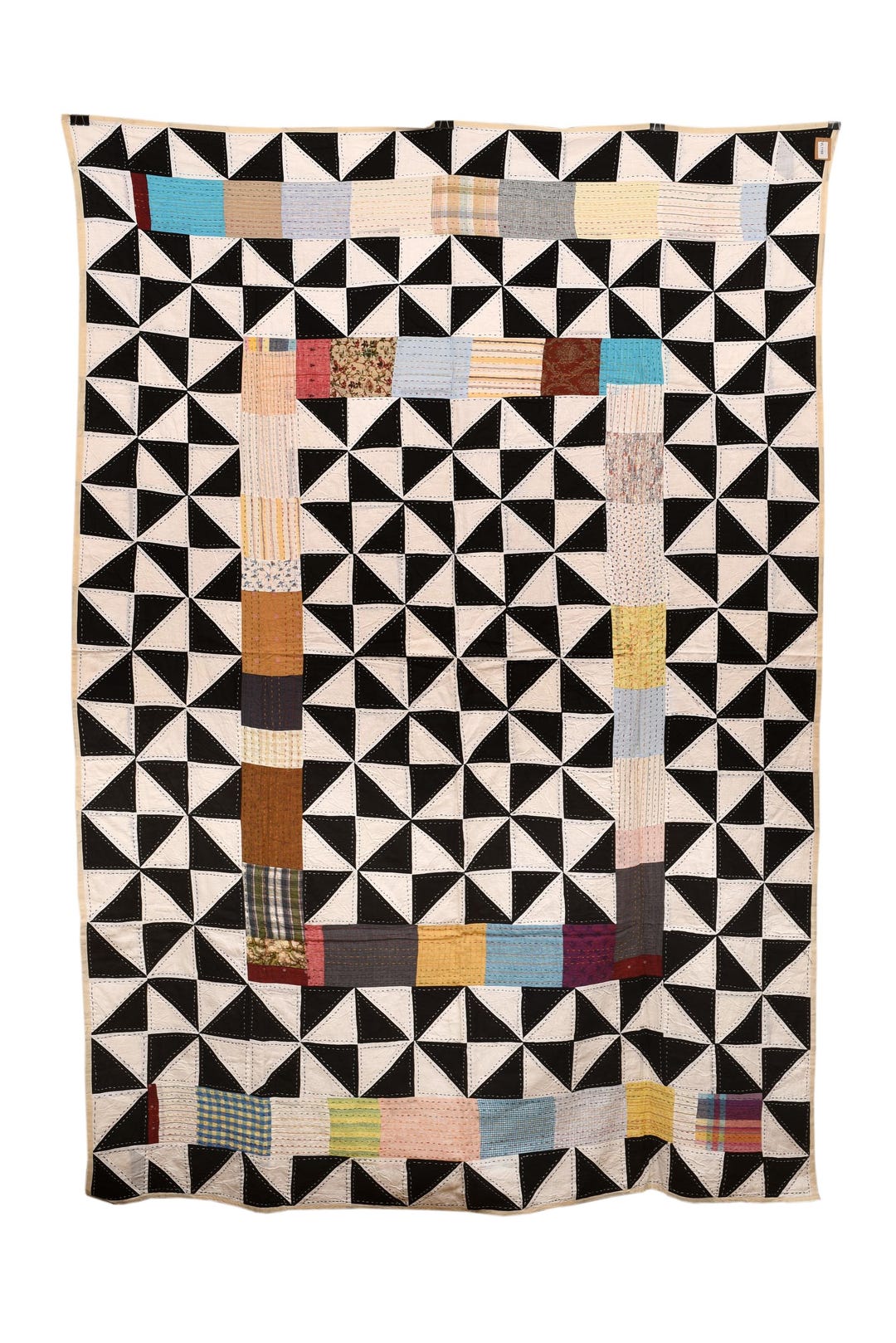 Upcycled Linen Patchwork Quilt | Handmade Sustainable Throw Blanket - Etsy