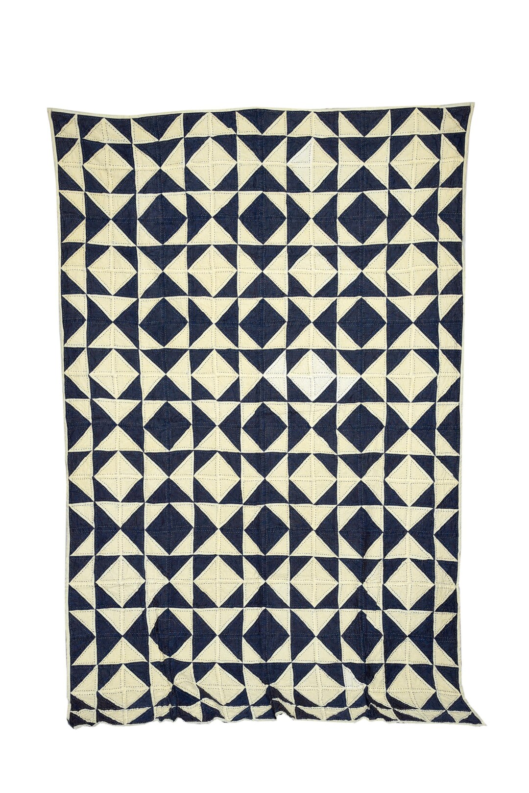 Upcycled Linen Patchwork Quilt | Handmade Sustainable Throw Blanket - Etsy