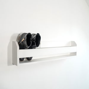 White shoe rack