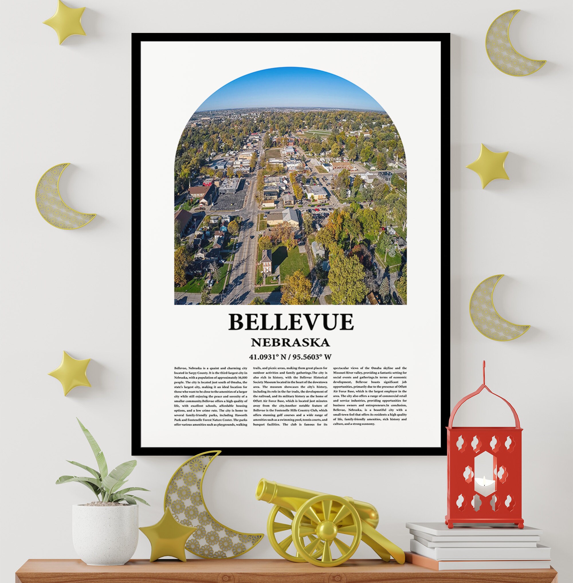 Bellevue City Poster Inspired Newspaper Bellevue City Print Etsy