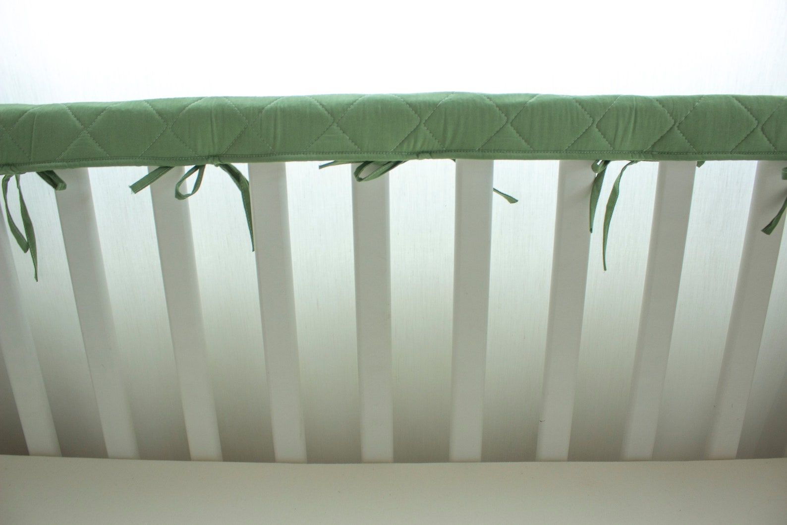 Baby Crib Rail Cover Protector Teething Padded Cot Cover Etsy
