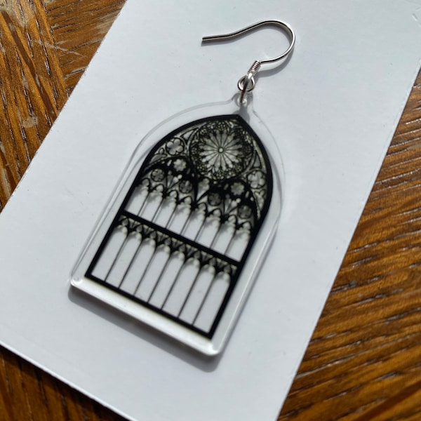 Gothic window Earrings