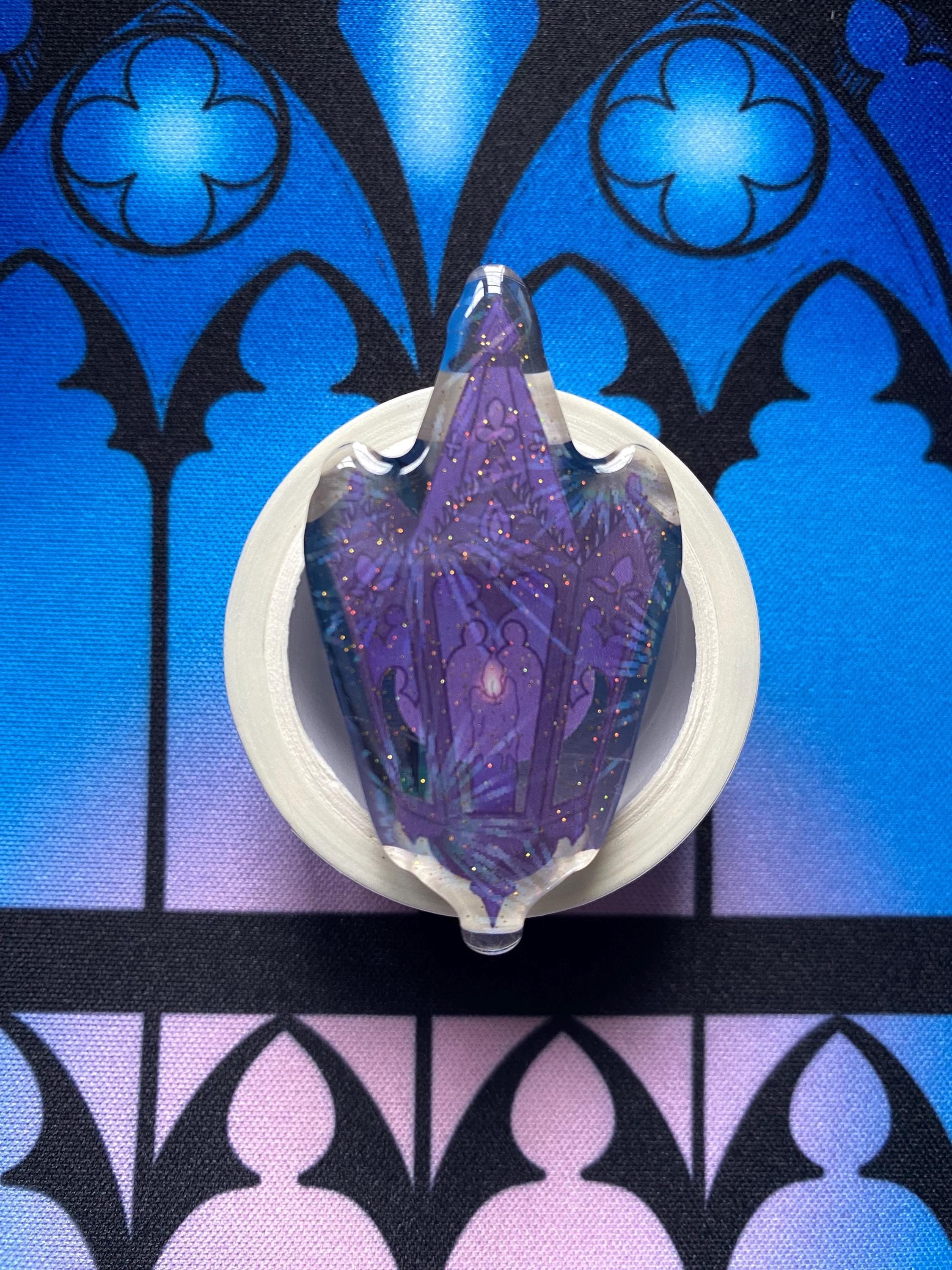 Purple Lantern Acrylic Pin - Etsy