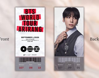 BTS Picket Covers Jungkook OT7 - Etsy