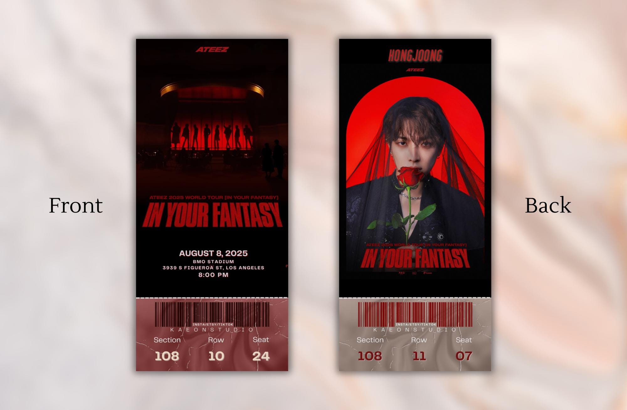 Ateez in Your Fantasy - Etsy