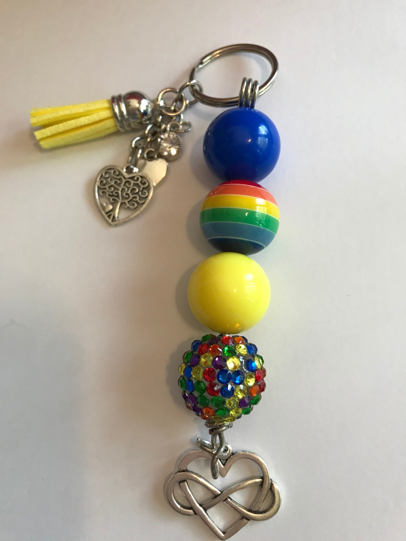 Bubblegum Bead Keychains bubblegum bead purse charms Etsy
