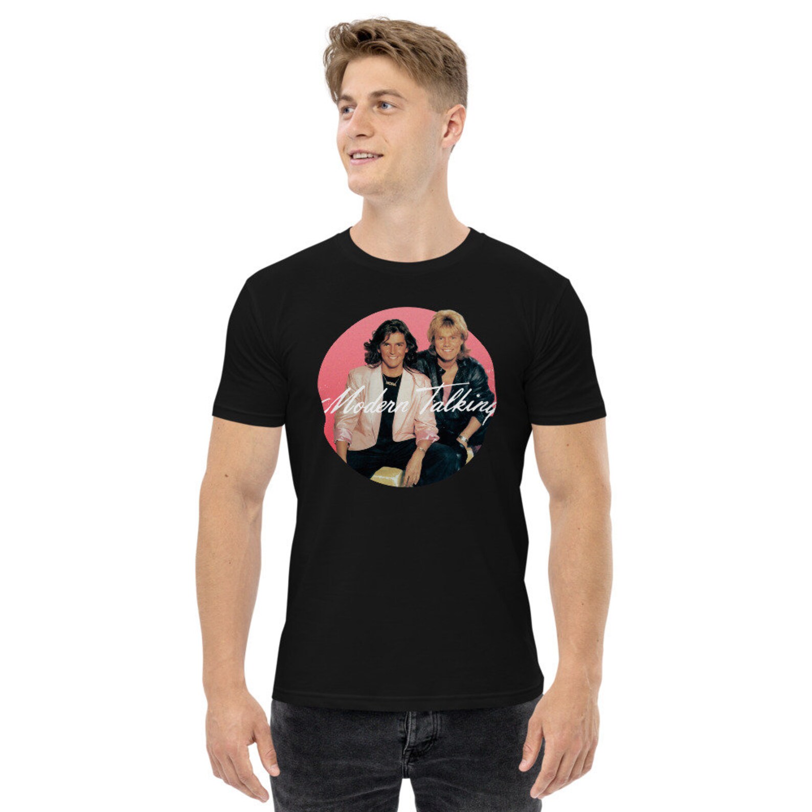 Modern Talking Shirt Sizes S to 3XL 100% Cotton Black or - Etsy