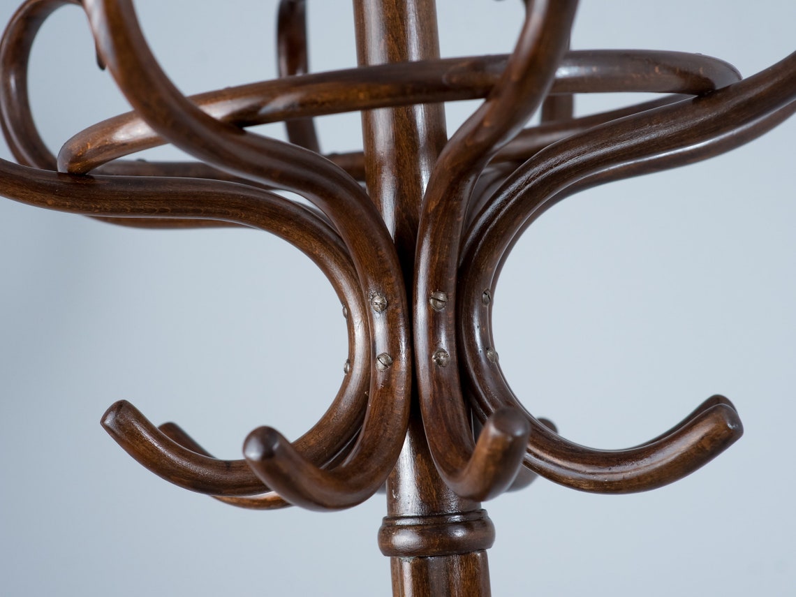 Antique Coat Rack/ Bentwood Wall Hooks/ Vintage Bent Etsy