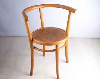 Thonet bentwood chair/ JJ Kohn chair/ bentwood chair black/ bentwood lounge chair/ fledermaus chair/ art nouveau furniture