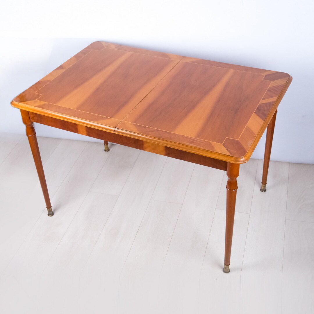 Mid Century Dining Table Extendable/ Mid Century Dining Table ...