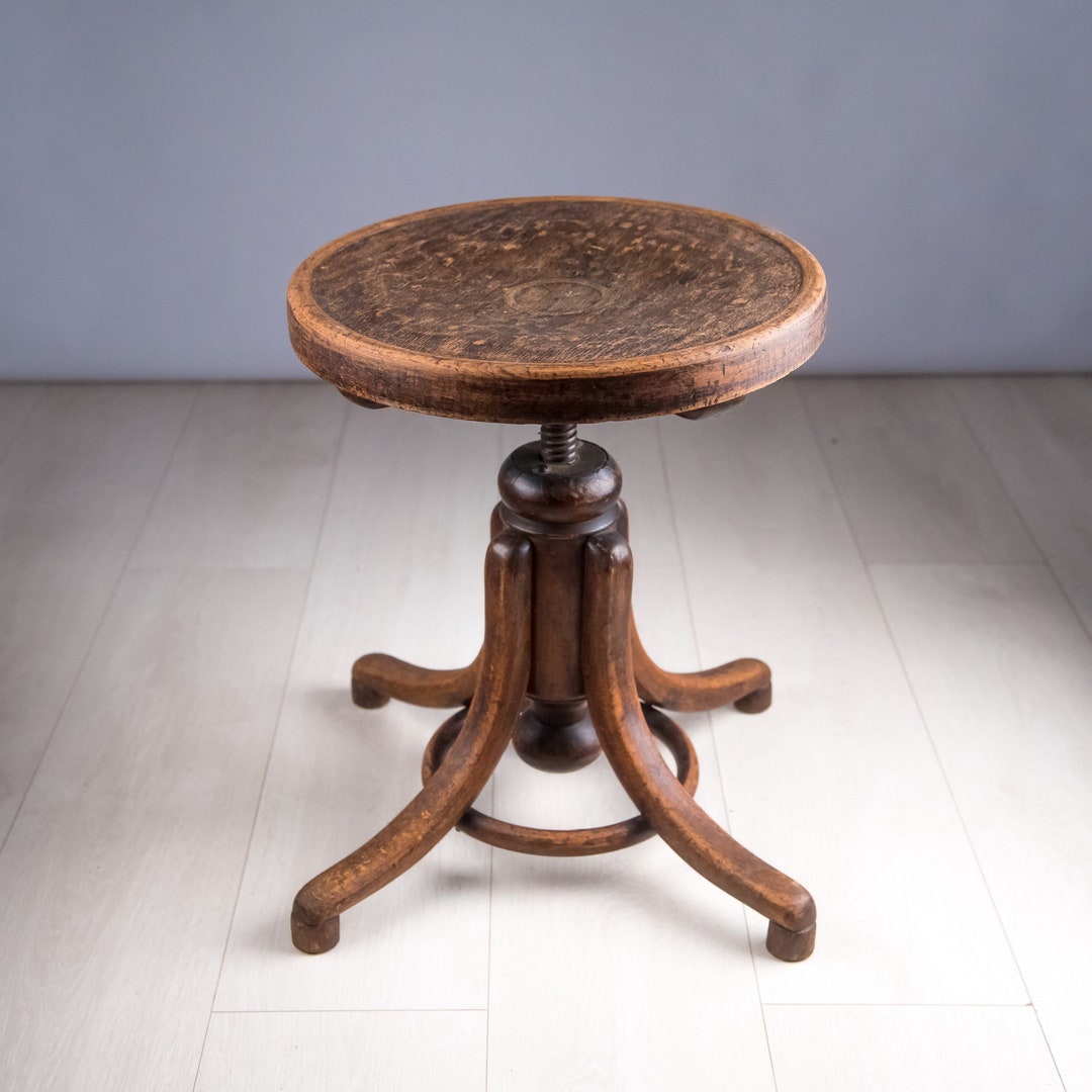 Thonet Piano Stool/ Thonet Bentwood Chair/ Josef Hoffmann - Etsy