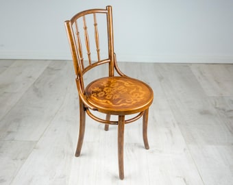 Original Thonet Borlova Bentwood Chair/ Thonet chairs antique/ Thonet dining chairs/ thonet bentwood chairs/ thonet chair bentwood/ vintage