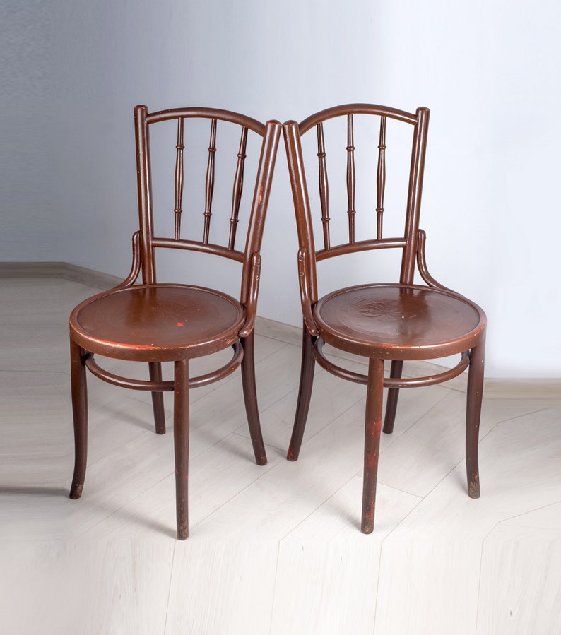 SET of 2/ Vintage Chairs/ Chairs Antique/