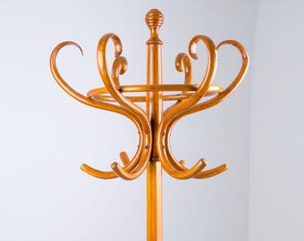 トーネット Thonet 木製 帽子掛け 壁掛け ビンテージ アンティーク