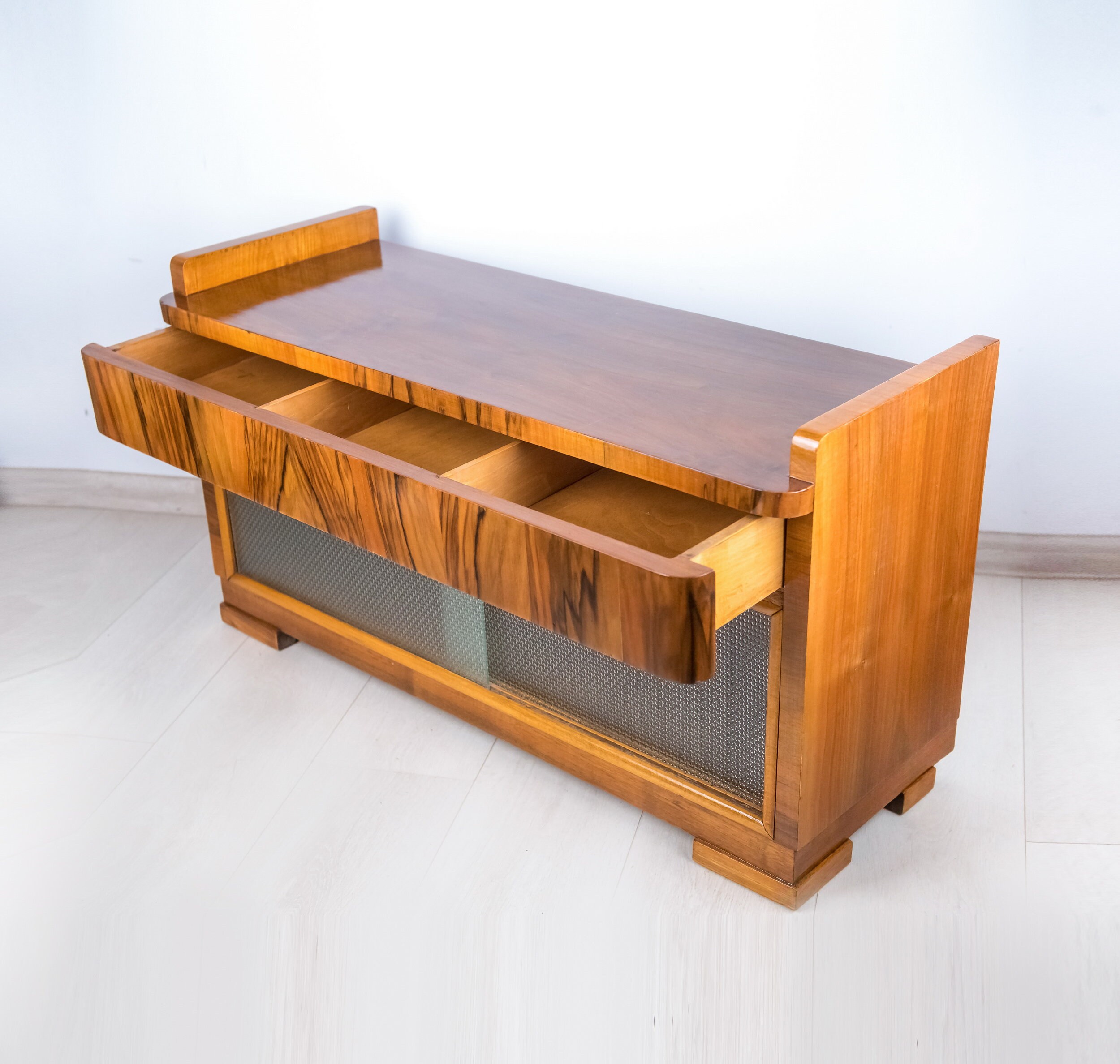 Art Deco Nightstand/ Art Deco Table Vintage/ Art Deco Vanity Table/ Art ...
