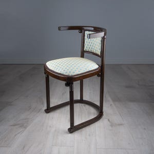 Thonet Fledermaus chair/ art nouveau furniture/Thonet chair/ bentwood chair black/ bentwood lounge chair/ vintage thonet chair