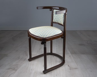 Thonet Fledermaus chair/ art nouveau furniture/Thonet chair/ bentwood chair black/ bentwood lounge chair/ vintage thonet chair