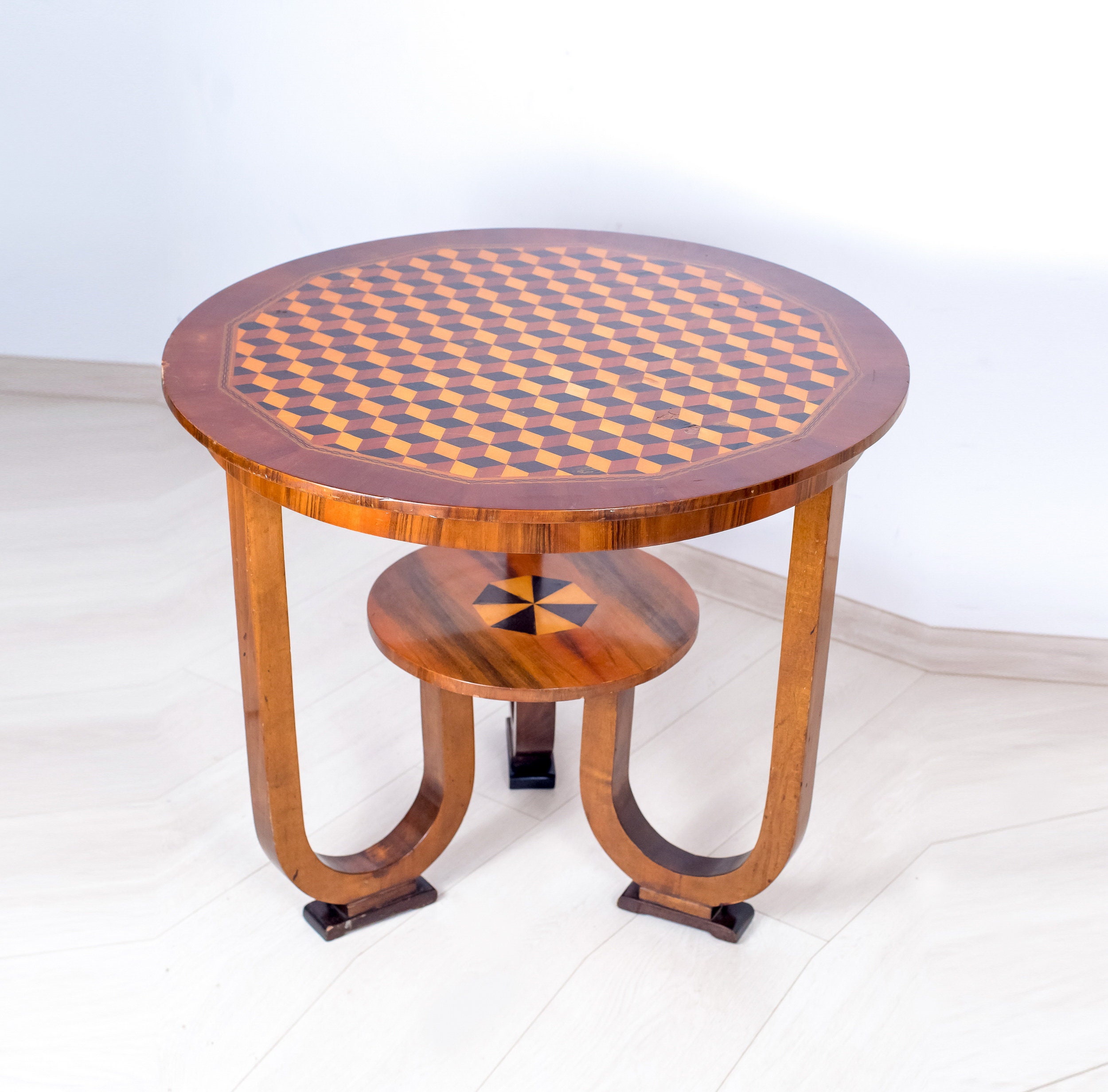 Art Deco Coffee Table/ Art Deco Table/ Vintage Coffee Table/ Vintage Art Deco Table/ Walnut