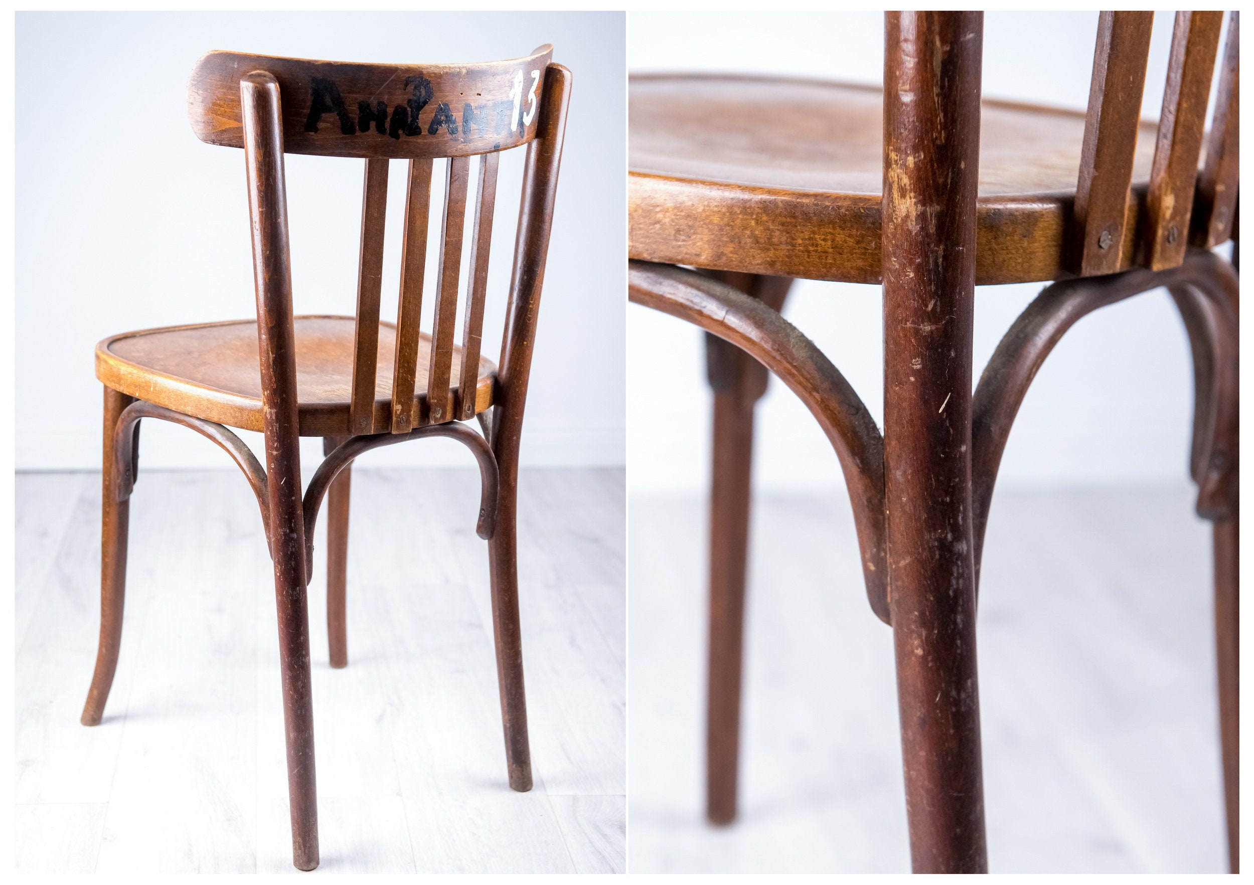 Thonet Chairs Antique/ Thonet Bentwood Chairs/ Vintage Thonet