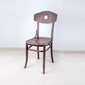 Krzesła Thonet gięte / Vintage Thonet / Krzesła Thonet antyczne / Krzesła jadalne Thonet