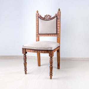 Eiche Esszimmerstühle / Eiche Esszimmerstühle / Esszimmerstühle / vintage Edwardian Stühle / antike Walnussstühle