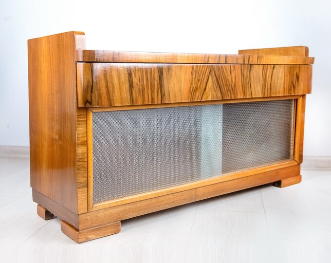 Art Deco Nightstand/ Art Deco Table Vintage/ Art Deco Vanity Table/ Art ... - Art Deco Floating Everyday Tables