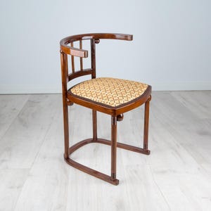 Fledermaus chair/ art nouveau furniture/Thonet chair/ bentwood chair black/ bentwood lounge chair/ vintage thonet chair