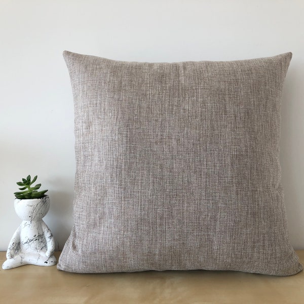 Grey Linen Pillow Etsy