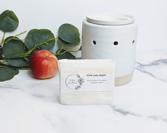 Pink Lady Apple Scented Soy Wax Melt 2.5oz. | Handmade Plastic Free | Dye Free | Phthalate Free | Mere of all Trades