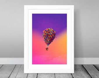 Up Disney Pixar Artwork Print