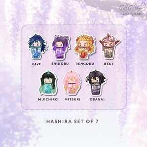 Demon Fire Breathing Anime Boba Drink Sticker | Thick Weatherproof Waterproof Matte Sticker image 5
