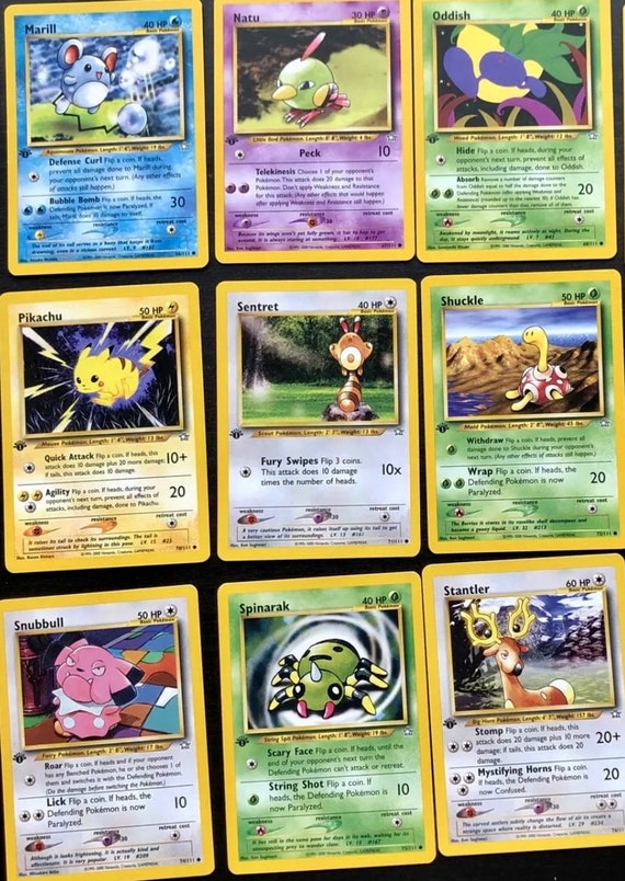 First Edition Pokémon Card - Authentic Real Original 151 First Edition Pokémon Card - Authentic Real Original 151