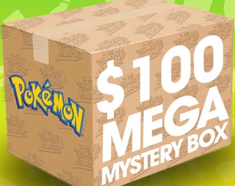 MEGA Pokemon Mystery Box - PSA Graded Card + Booster Pack + 5 Ultra Rare + Vintage 1st Edition - + Holos - AUTHENTIC Original Pokémon Cards