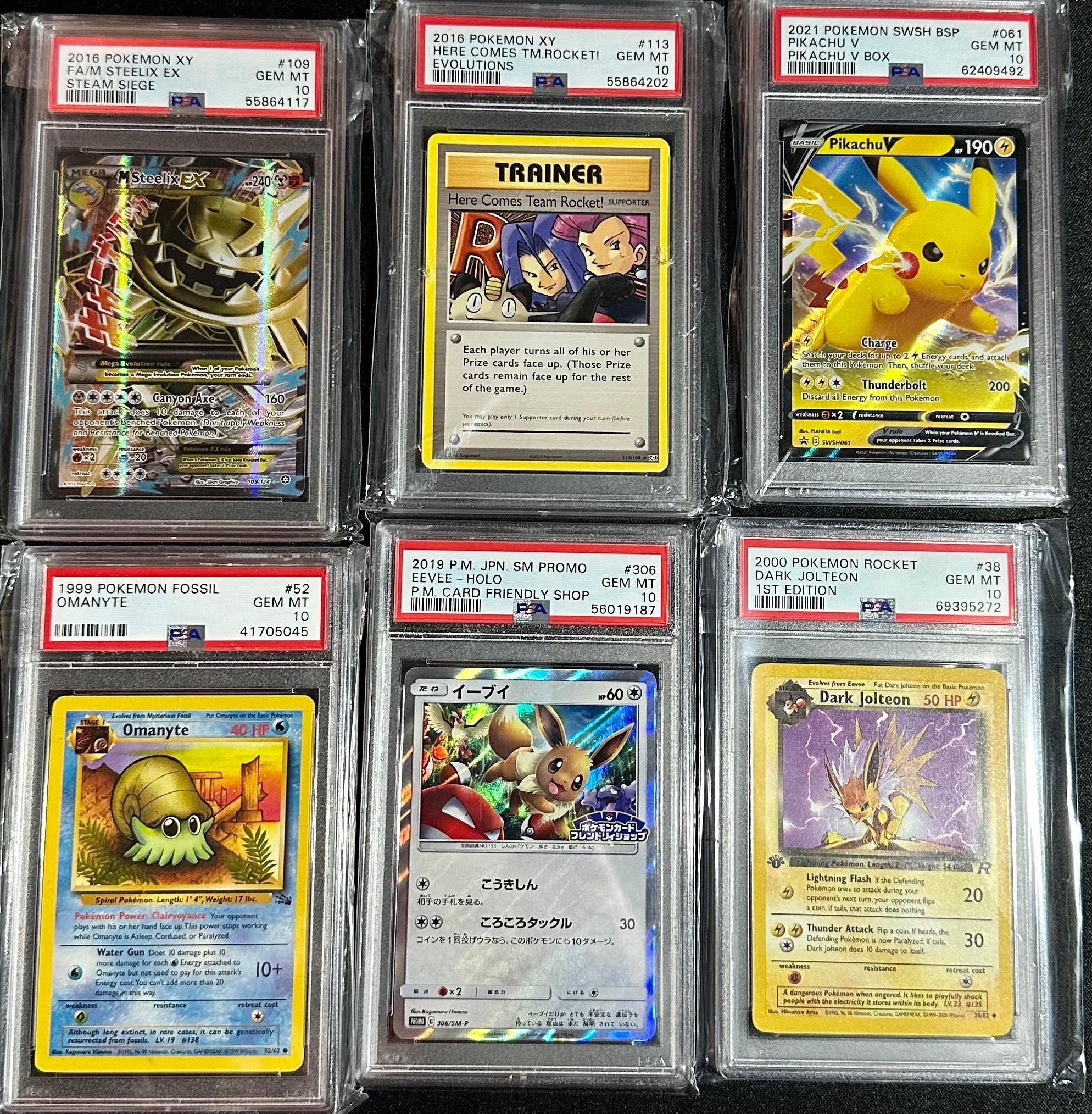 PSA 10 + Ultra Rare + Holo - Graded Pokémon Card Mystery Box