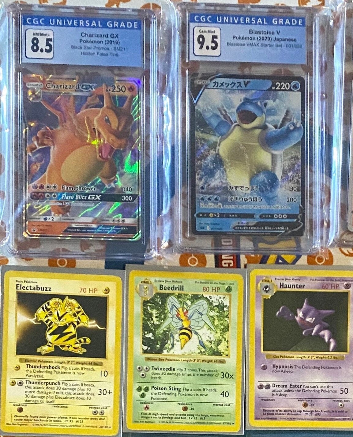 VG Pokemon Card Larvitar 246 Rare Japanese Old Back Vintage