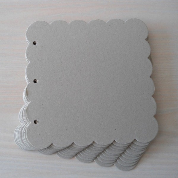 10 Pieces Recollections Chipboard Kit Scrapbook Pages Journal Making Design Your Own Scalloped Memory Books