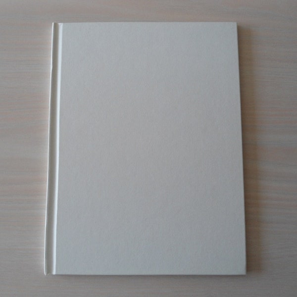 White Hardcover Blank Notebook Scrapbook Drawing Journal Making Design Your Own Memory Books