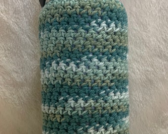 Crochet Waterbottle Cozy, 32oz Hydroflask Waterbottle Cozy, Holiday Gift