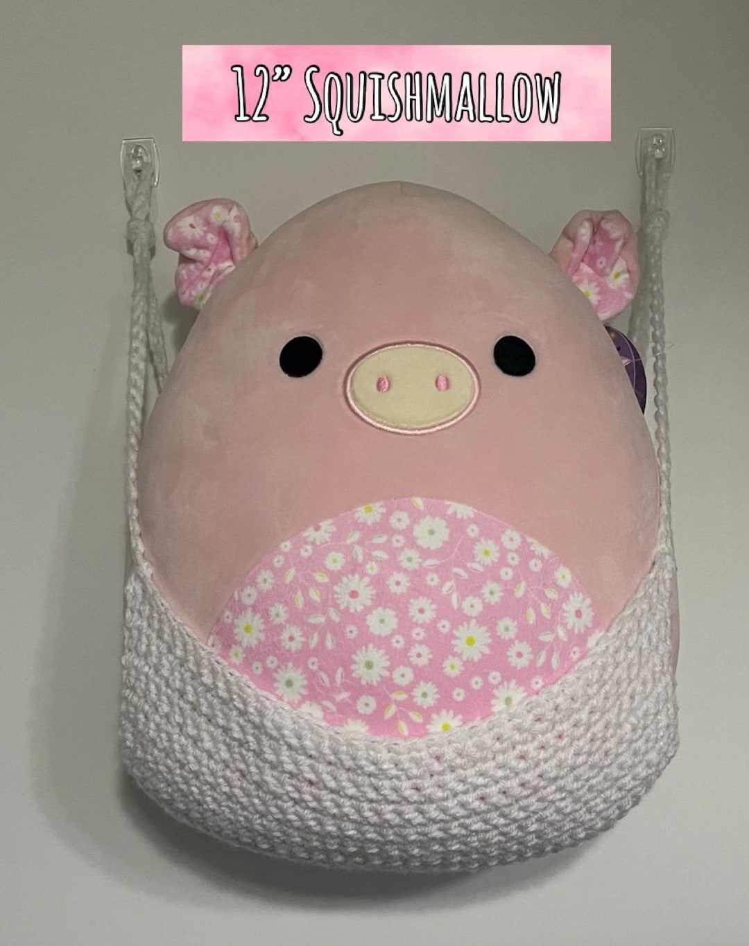 Squishmallow Hammock, 12 Inch Squishmallow Holder, Squishmallow Wall